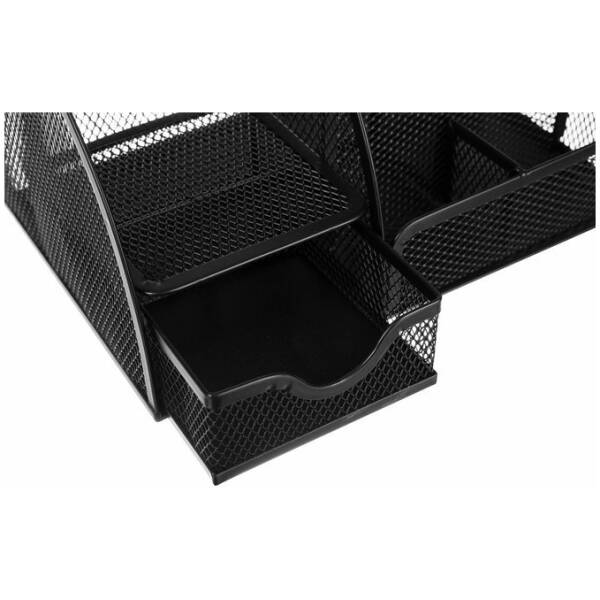 eng pl Desk organizer 6 compartments black 15371 2
