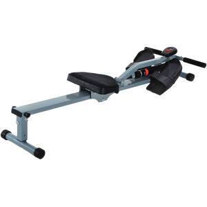 Roningmaskine med LCD Fitnessapparat Stål 130 x 47,5 x 67 cm