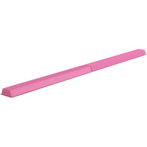 Balancebom sammenklappelig 2,4 m – foldbar lyserød