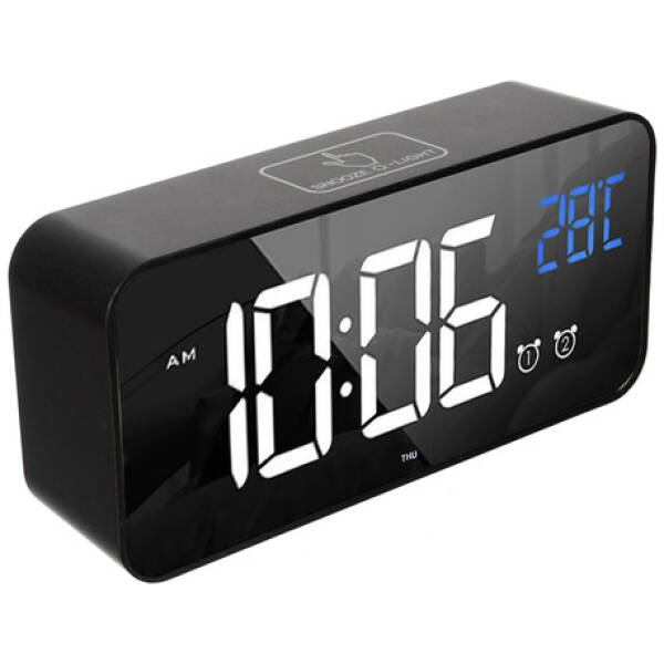 eng pl Alarm clock LED clock Izoxis 24736 18098 10