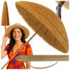 Haveparasol 170 cm – sammenklappelig parasol til altan, terrasse og strand